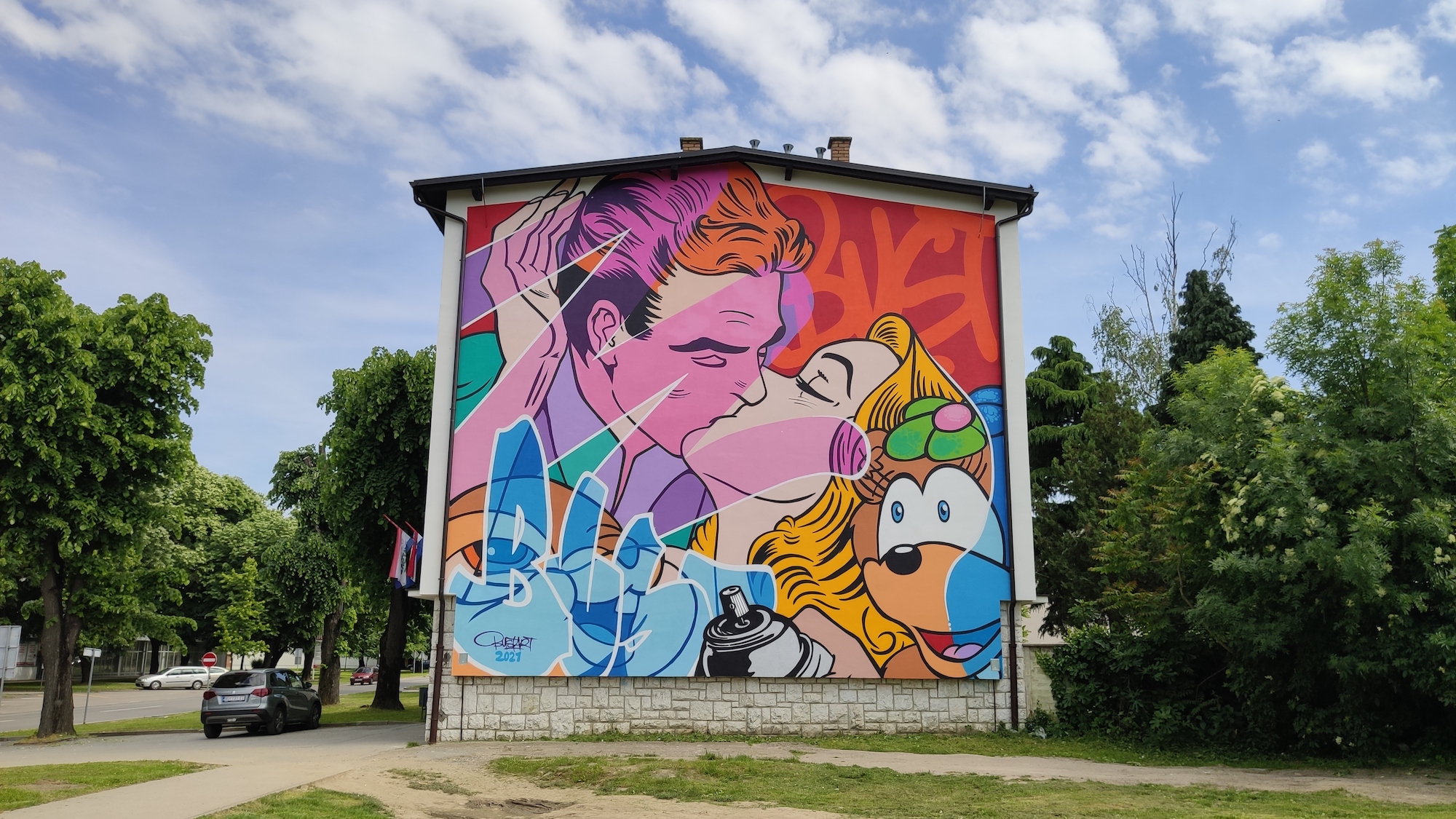 VukovART Street Art Festival, Croatia 2021