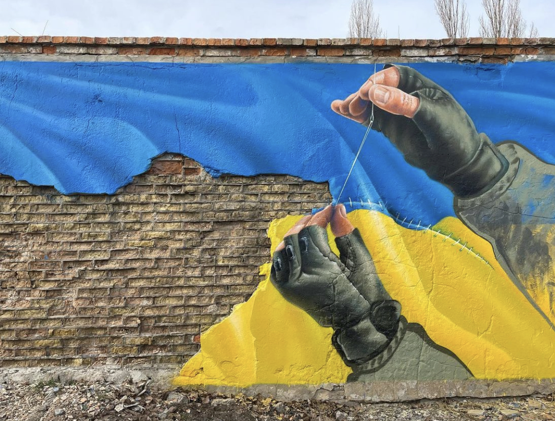 Street Artists Paint in Solidarity with Ukraine, Worldwide 2022