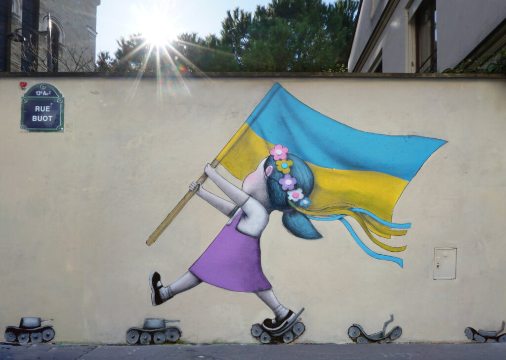 Street Artists Paint in Solidarity with Ukraine, Worldwide 2022