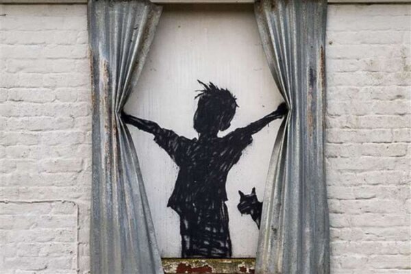 Morning is Broken by Banksy, Kent 2023. Image © Banksy
