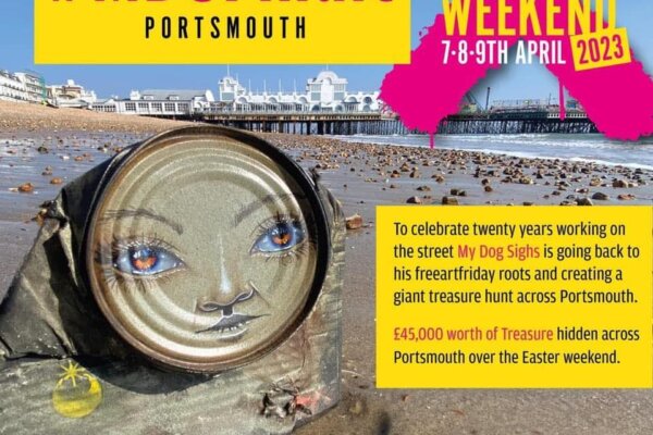 The My Dog Sighs £45,000 Easter Treasure Hunt, Portsmouth 2023