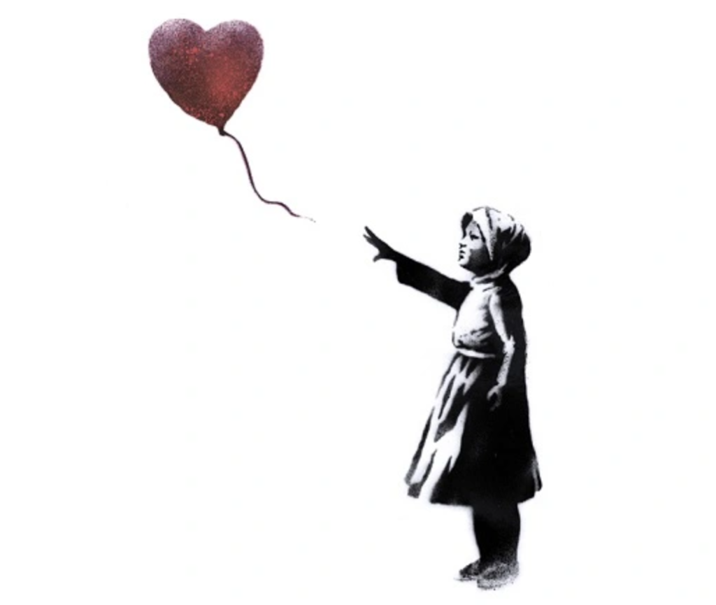 hiërarchie Tussendoortje meester Banksy's 'Girl with Balloon' - Explained