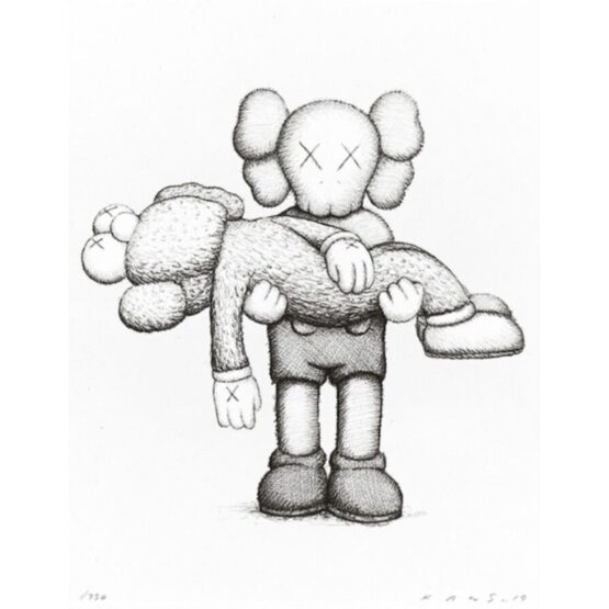 KAWS Holiday Hong Kong Limited 20 Plush (Brown) • Silverback Gallery