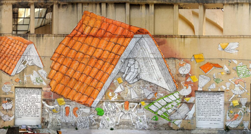 Huge Banksy artwork 'Devolved Parliament' goes back on display at ...