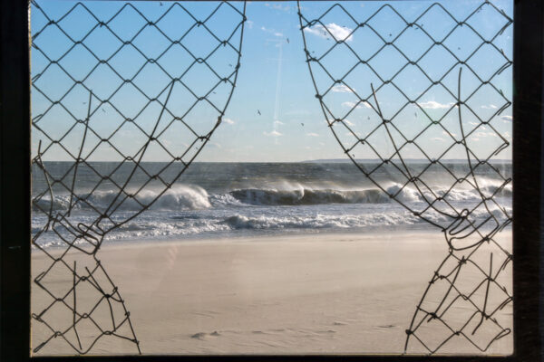 A World Without Borders: Art and Activism by Icy and Sot. Window, Fort Tilden 2018. Image © Icy and Sot