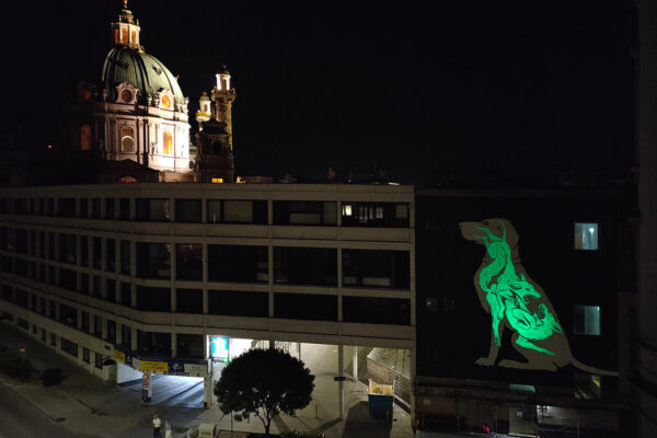 Reskate's Mural Celebrates the Tiroler Bracke and Sparks Reflection on Humans' Treatment of Animals