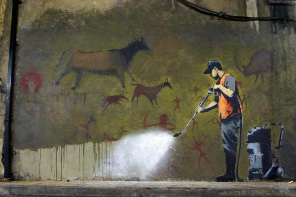 Banksy Tunnel, Leak Street. Image Copyright Banksy