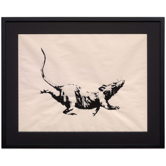 Banksy - GDP Rat (Framed)