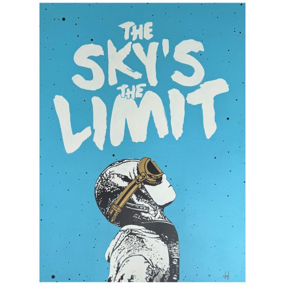 NME - The Sky's The Limit - Handsprayed (Gold)
