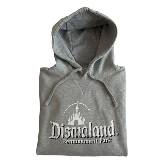Banksy - Dismaland Hoodie (Light Grey)