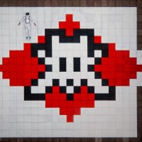 Invader - Invader Space Station Show Paris 2024
