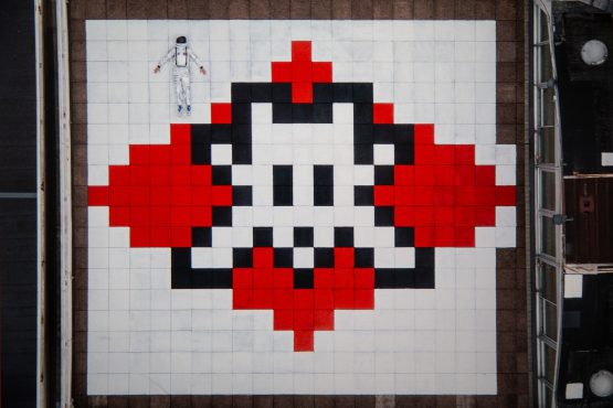 Invader - Invader Space Station Show Paris 2024