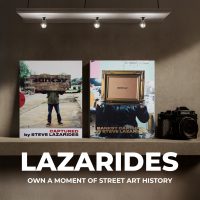 Lazarides - Banksy Captured (Vol1. & Vol.2) (Signed) - Copyright GraffitiStreet