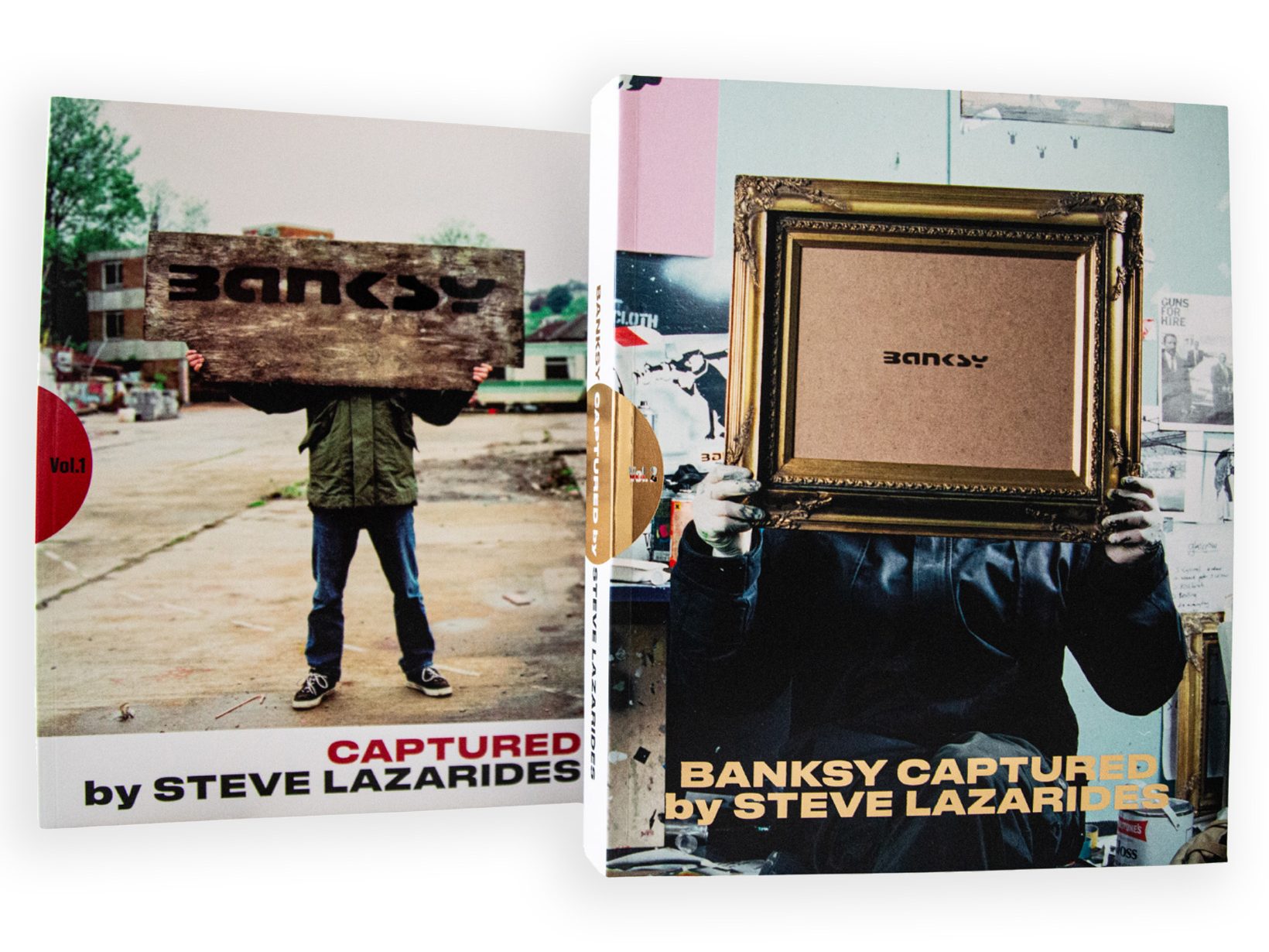 Steve Lazarides - Banksy Captured Vol. 1 & Vol. 2