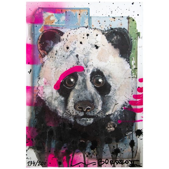 Bordalo II - Panda (Special Edition) (Hand-Finished)
