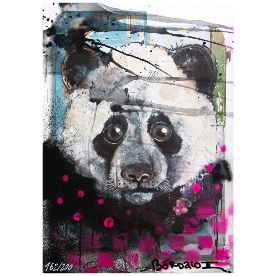 Bordalo II - Panda (Special Edition) (Hand-Finished)