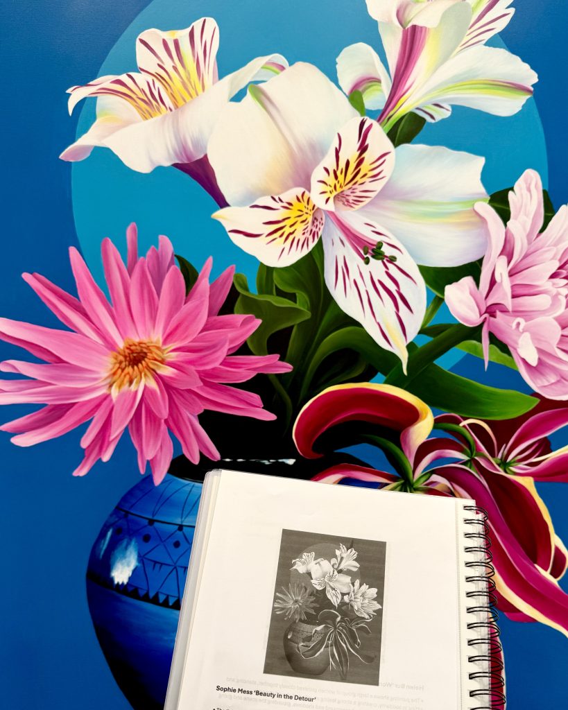 Art Without Colour experiment showing artworks viewed without colour