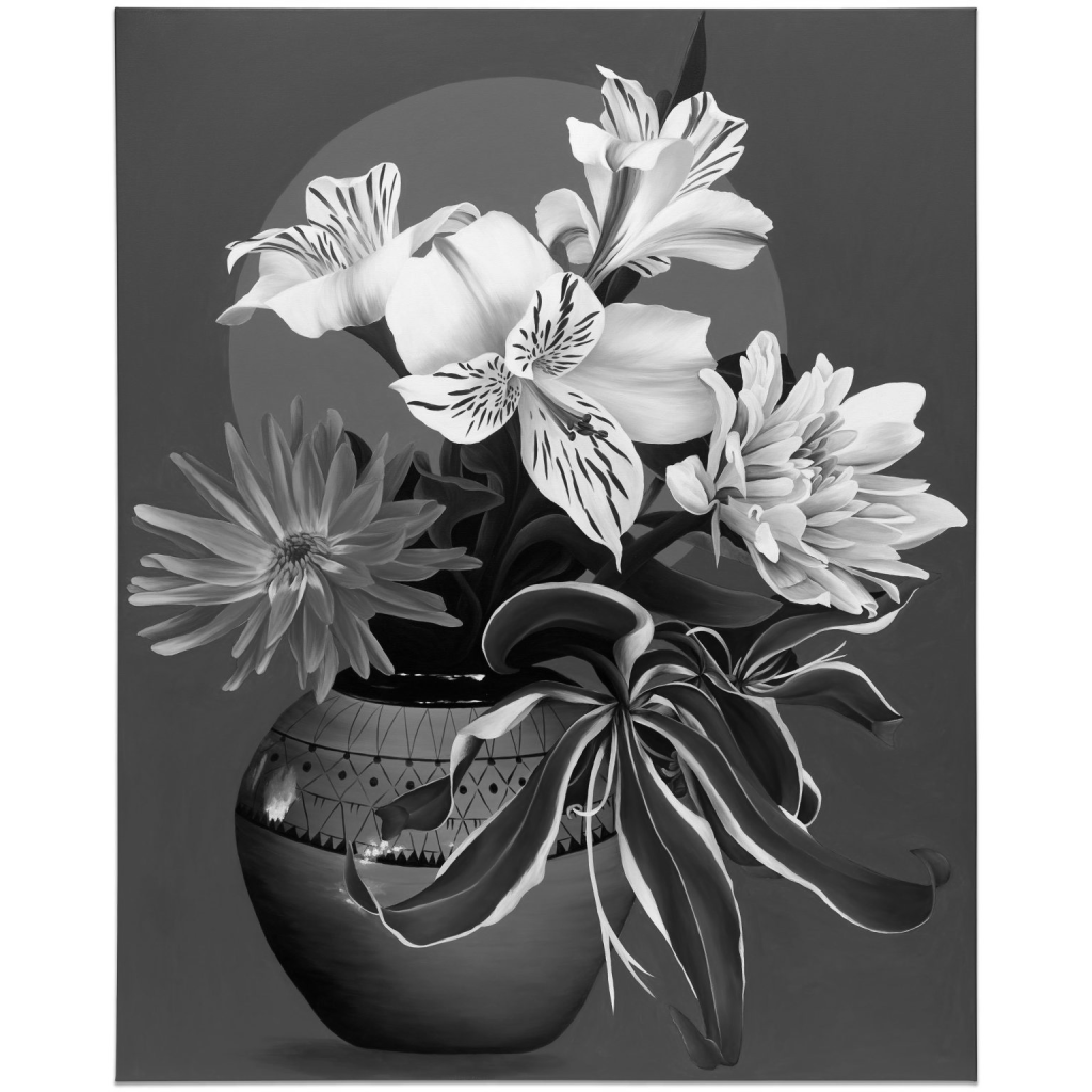 Experiencing art through achromatopsia in a monochrome gallery presentation