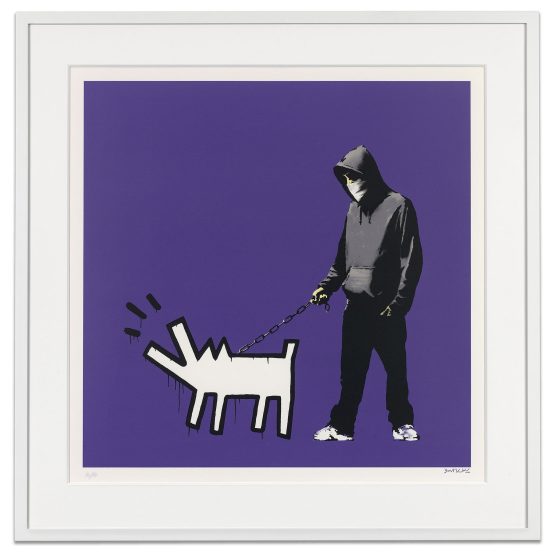 Banksy - Choose Your Weapon Dark Purple A/P