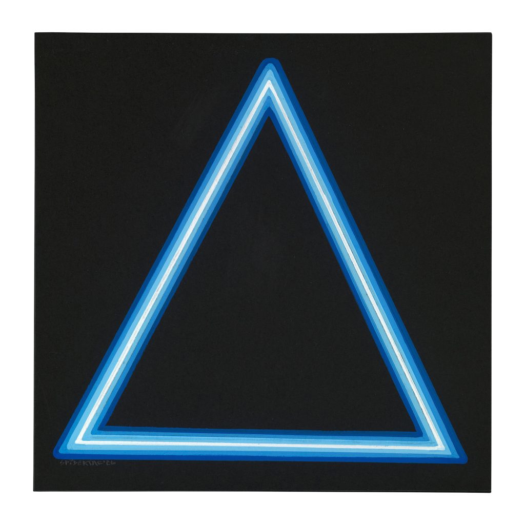 Spidertag - Blue Triangle /26